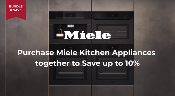 Purchase 4 or more selected Miele Kitchen Appliances and Save 10%