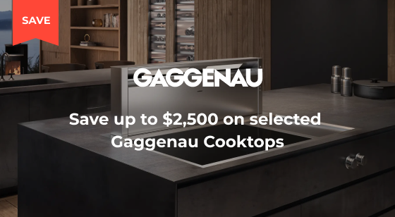 Purchase selected Gaggenau Cooktops and Save up to $2,500