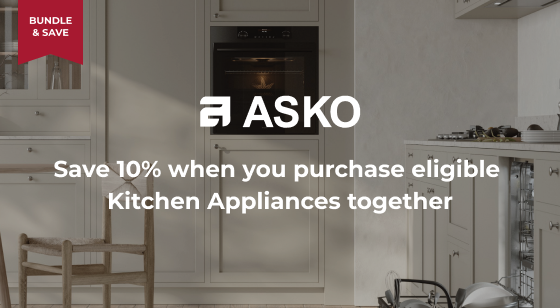 Purchase selected ASKO Kitchen Appliances together to Save 10%