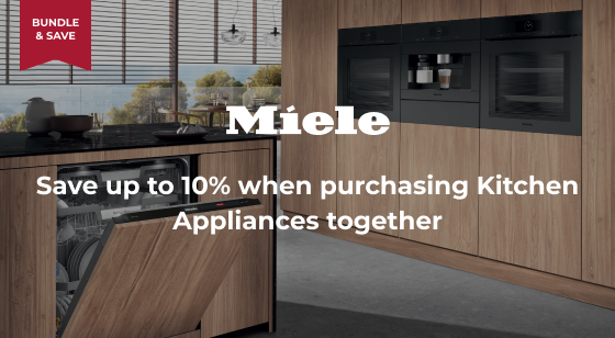 Save up to 10% when purchasing Miele Kitchen Appliances together