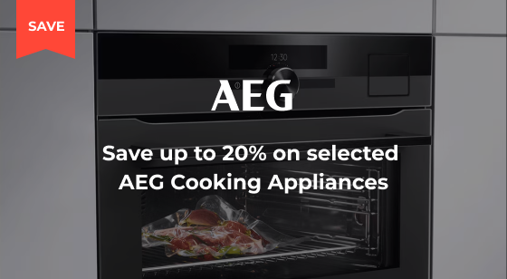 Purchase selected AEG Kitchen Appliances and Save up to 20%
