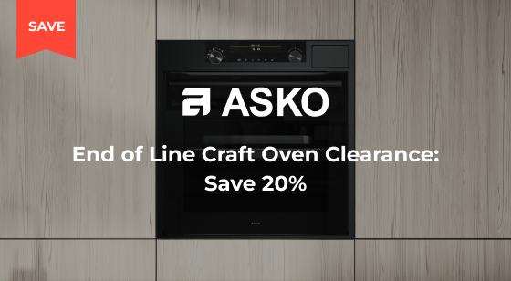 Purchase a selected ASKO Clearance Oven and Save 20%