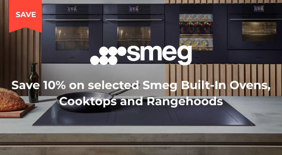 Purchase selected Smeg Cooking Appliances and Save 10%
