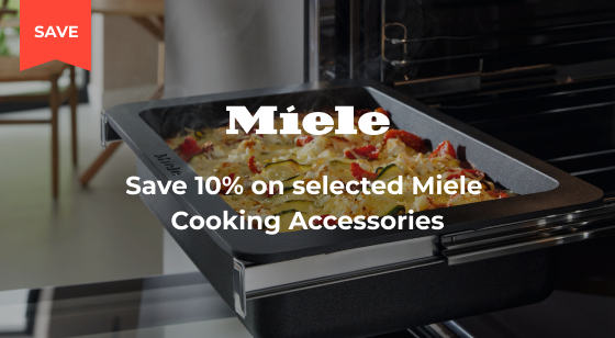 Purchase selected Miele Cleaning & Cooking Accessories and Save 10%