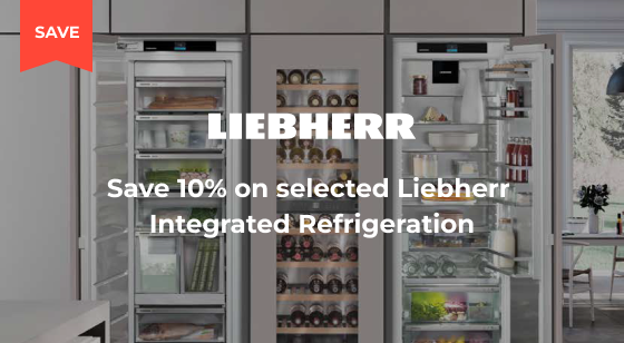 Purchase selected Liebherr Integrated Appliances and Save 10%