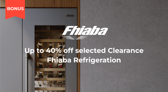 Purchase selected Fhiaba Appliances and Save up to 40%