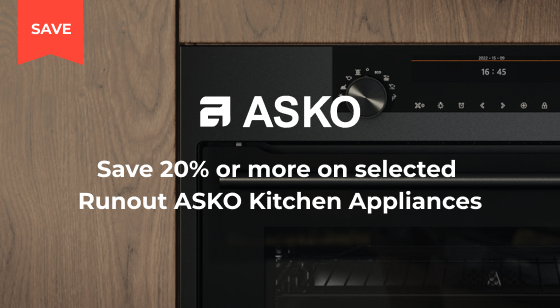 Save 20% or more on select ASKO End of Line Appliances
