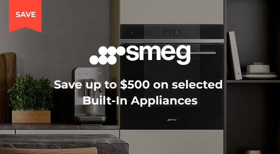 Purchase selected Smeg Built-In Appliances and Save up to $500