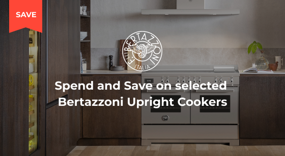 Spend a qualifying amount on a selected Bertazzoni Upright Cooker and Save up to $1,000