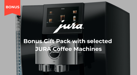 Bonus Gift Pack With Selected Jura Coffee Machines