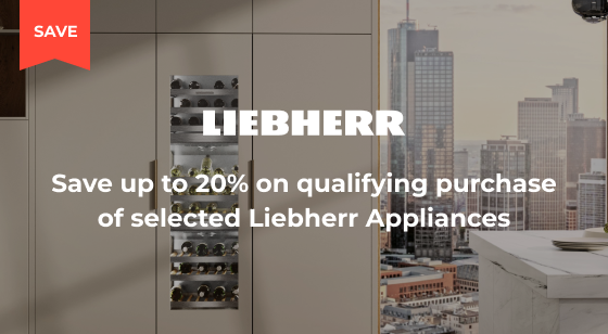 Spend and Save 7.5% on Liebherr and Monolith appliances
