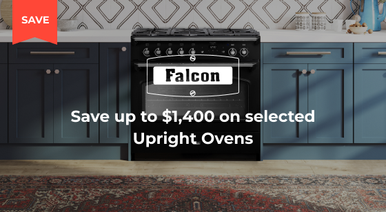 Purchase a selected Falcon Upright Cooker and Save up to $1,400
