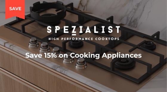 Purchase selected Spezialist Cooking Appliances and Save 15%