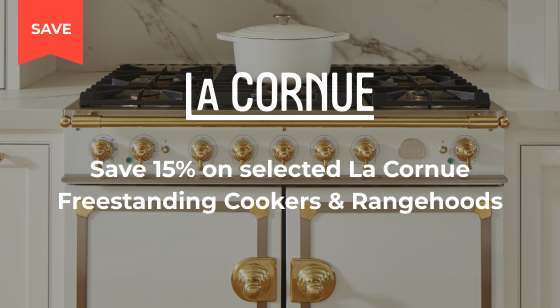 Purchase a selected La Cornue Freestanding Cooker or Rangehood and Save 15%