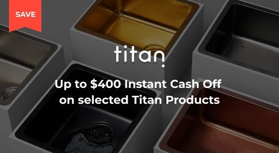 $300 Cash off on selected Titan Products