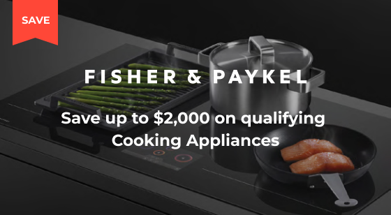 Purchase selected Fisher & Paykel Cooking Appliances and Save up to $2,000