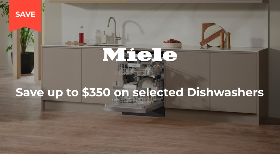 Purchase selected Miele Diswashers and Save up to $350