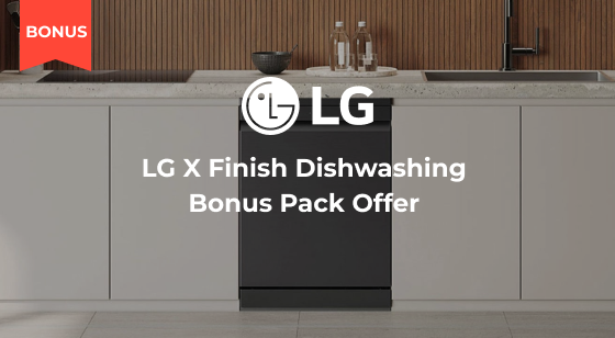 LG X Finish Dishwashing Bonus Pack Offer