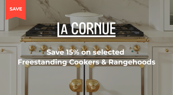 Purchase a selected La Cornue Freestanding Cooker or Rangehood and Save 15%