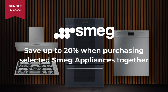 Purchase selected Smeg Appliances together and Save up to 20%