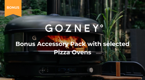 Purchase a selected Gozney Dome Pizza Oven and Receive a Bonus Accessory Pack