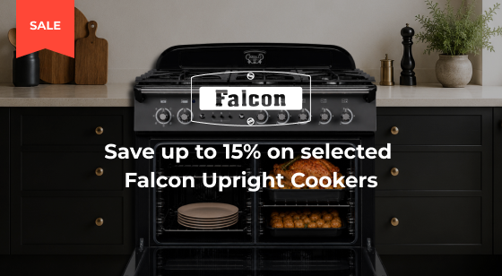 Purchase selected Falcon Freestanding Cookers and Save 15%