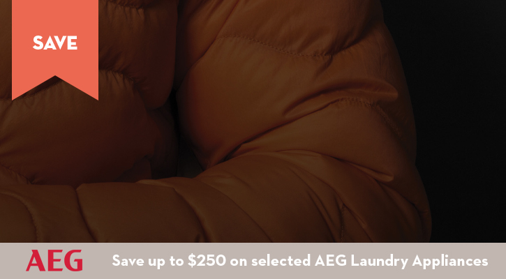 Purchase a selected AEG Laundry Appliance and Save up to $250