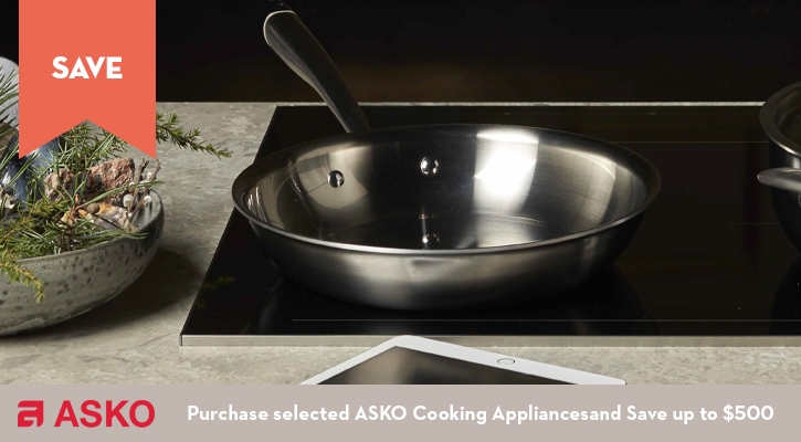 Purchase selected ASKO Cooking Appliances and Save up to $500