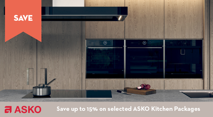 Purchase 3 or more selected ASKO Kitchen appliances and Save 10%