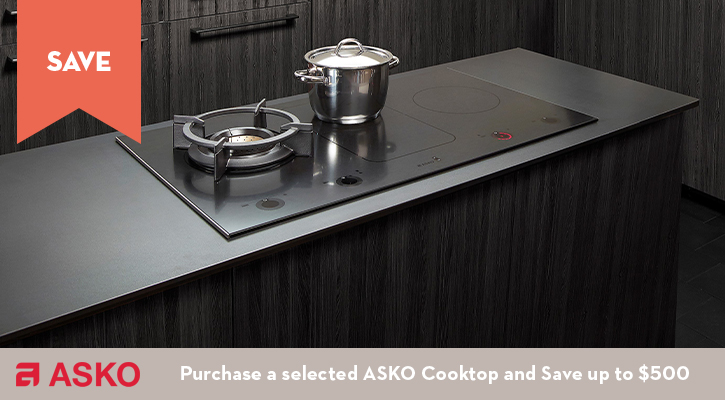 Purchase a selected ASKO Cooktop and Save up to $500