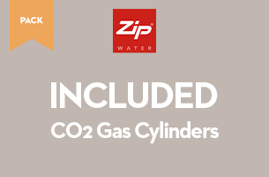 Included CO2 Gas Cylinders