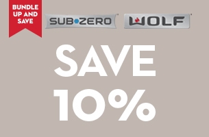 Purchase Sub-Zero and WOLF Appliances together to Save 10%