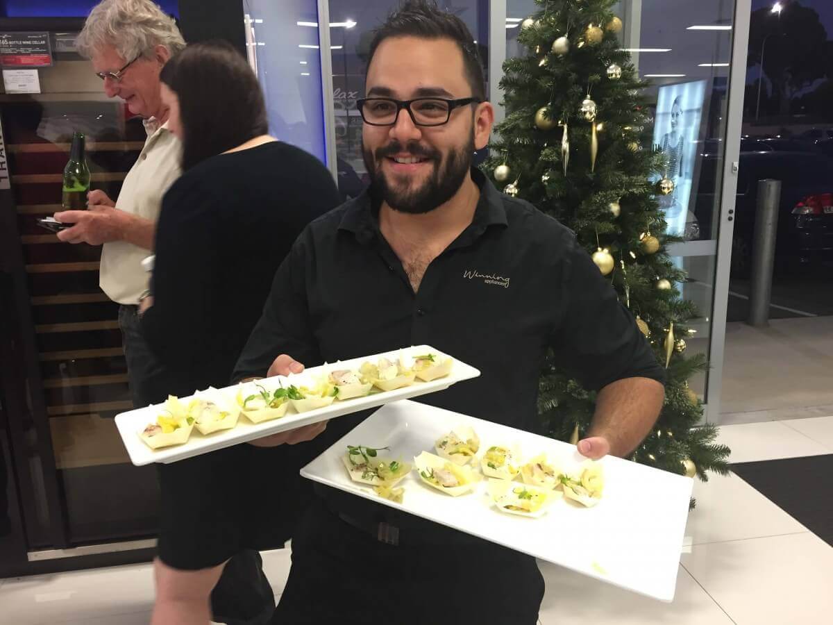 Josh Catalano Seafood Event