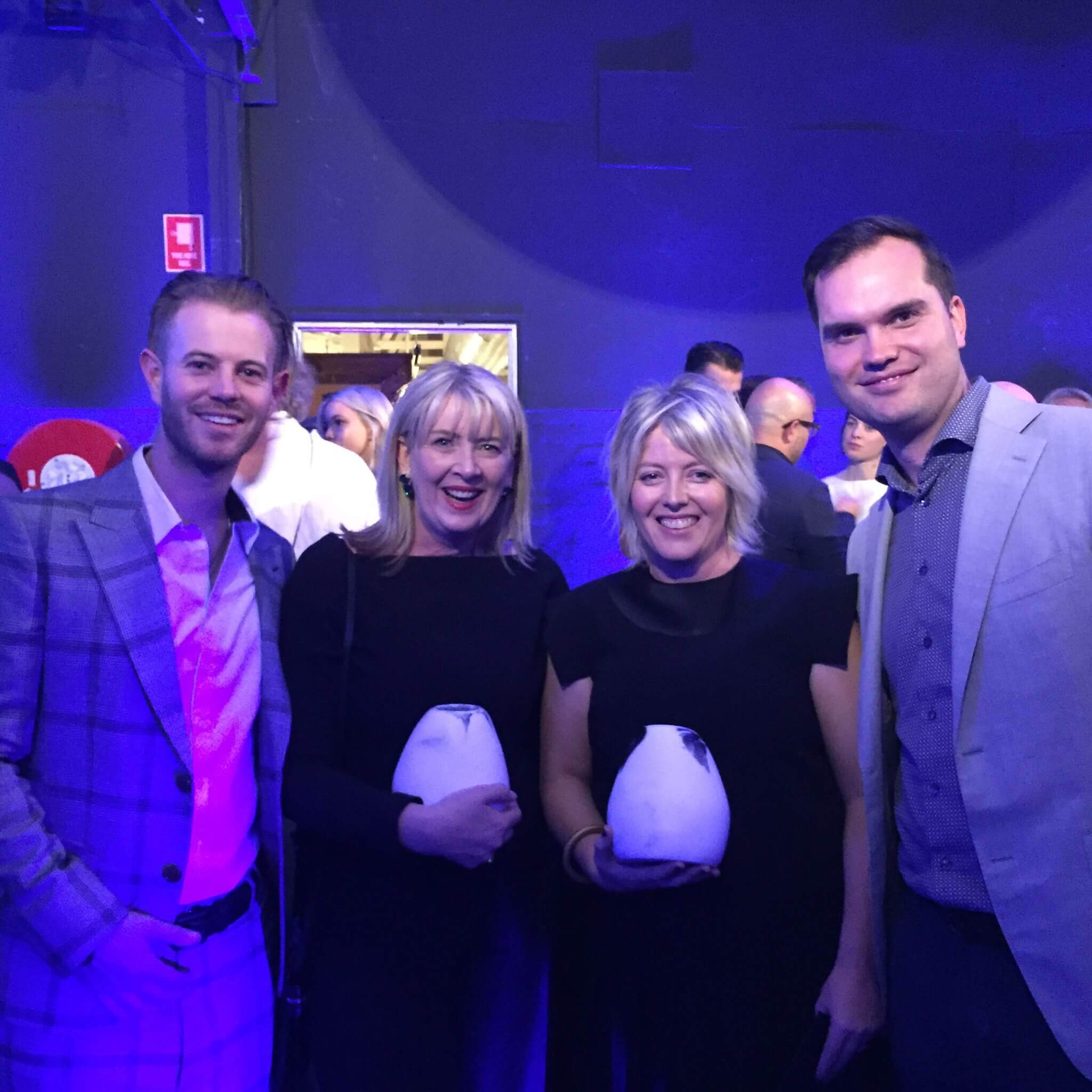 John Winning and David Woollcott