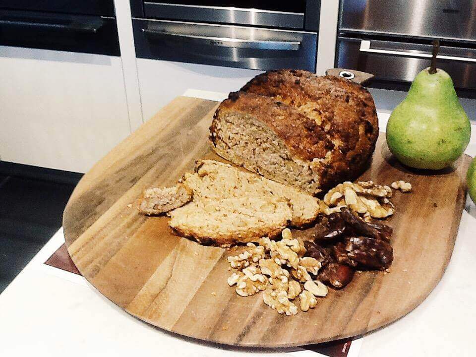 Date and Walnut Spelt Loaf