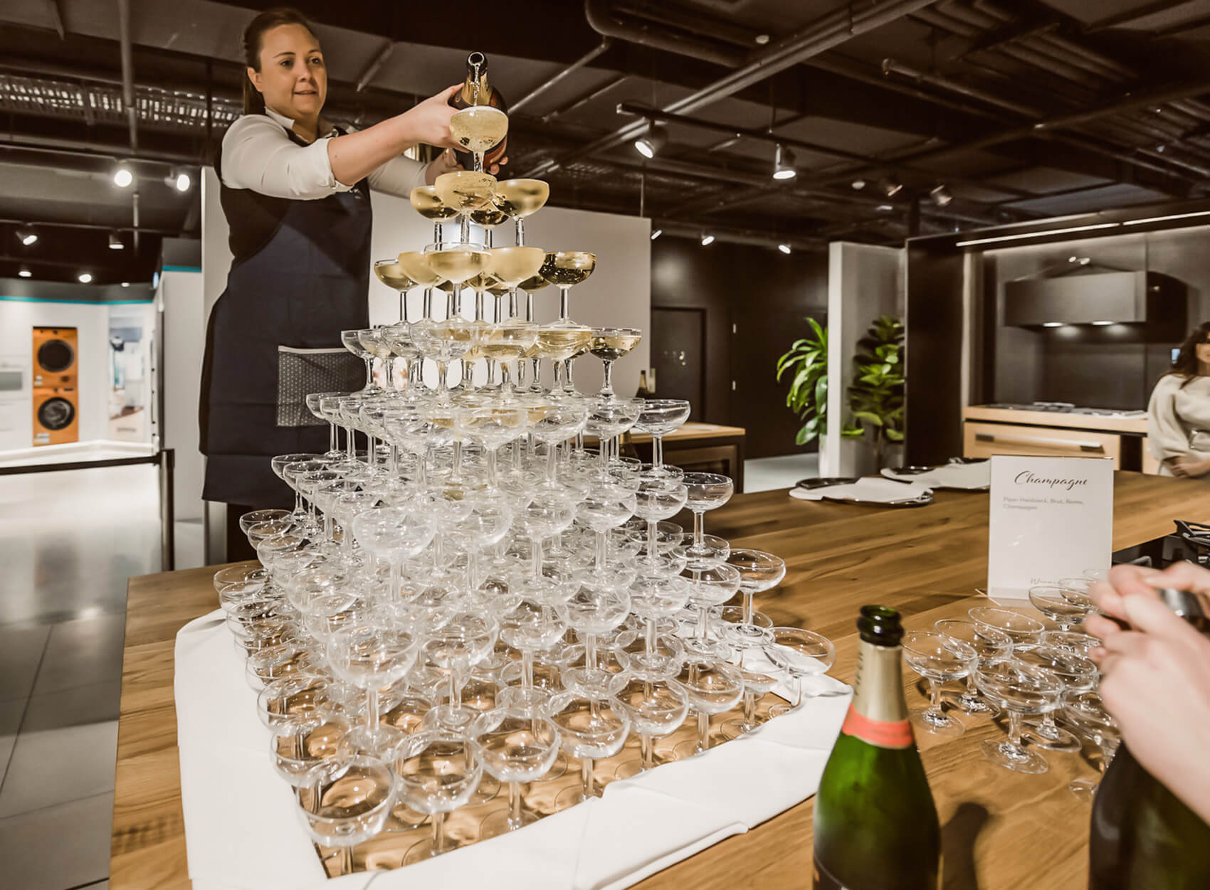 Champagne Tower