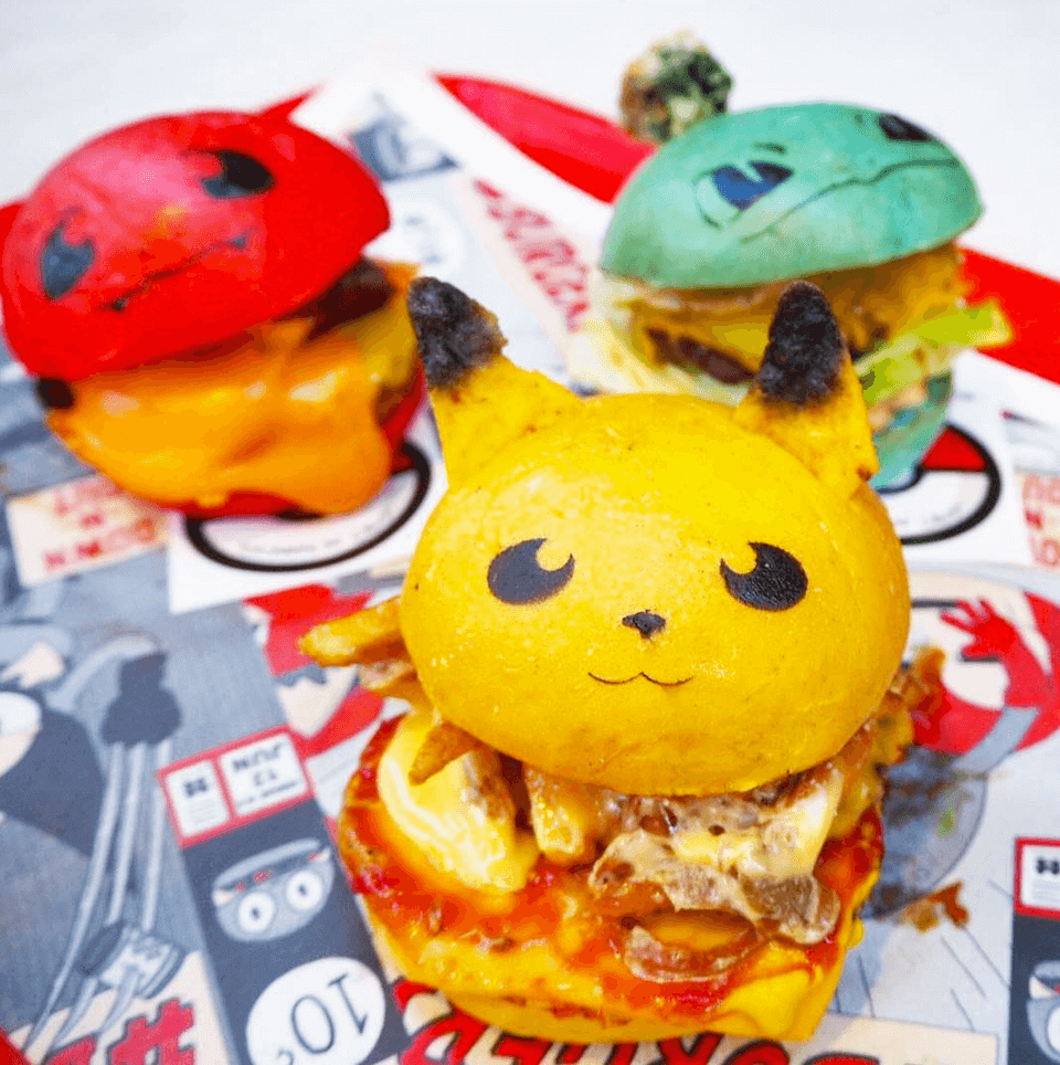 Pokemon Burgers