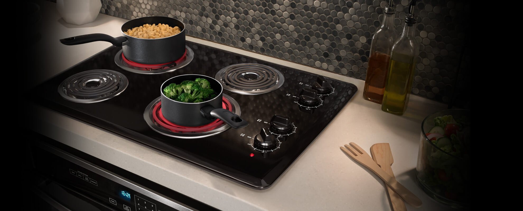 <span>Quality cooking</span> with Electric Heat