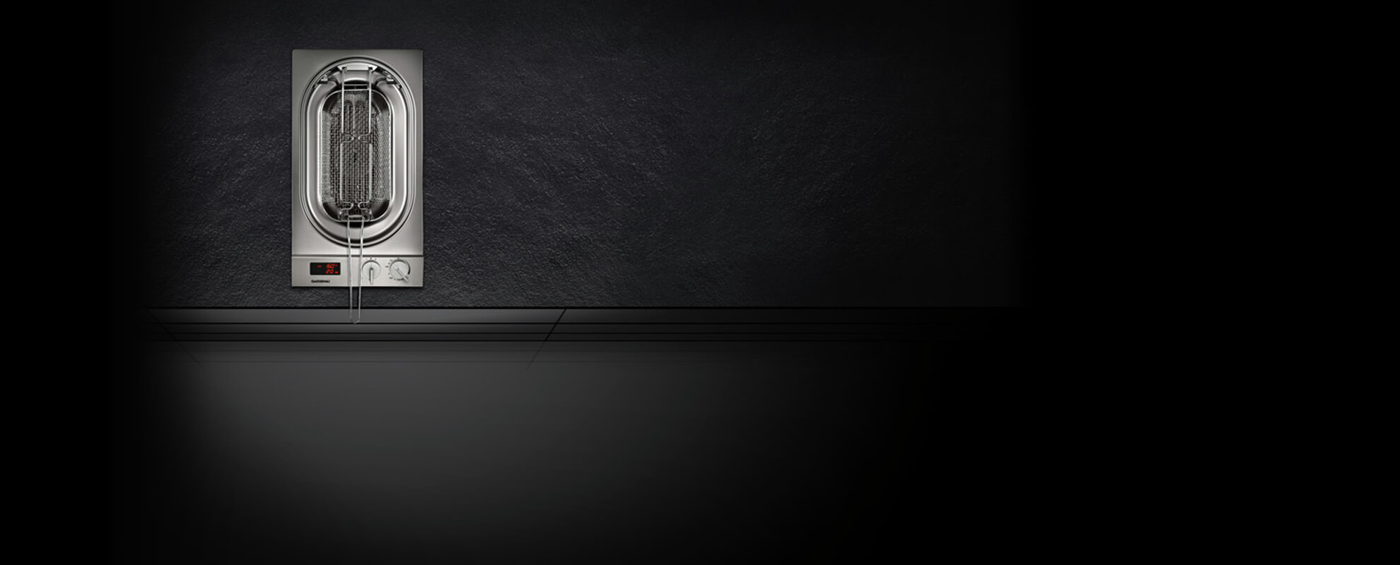 <span>Cooking perfection</span> with Built-In Fryers