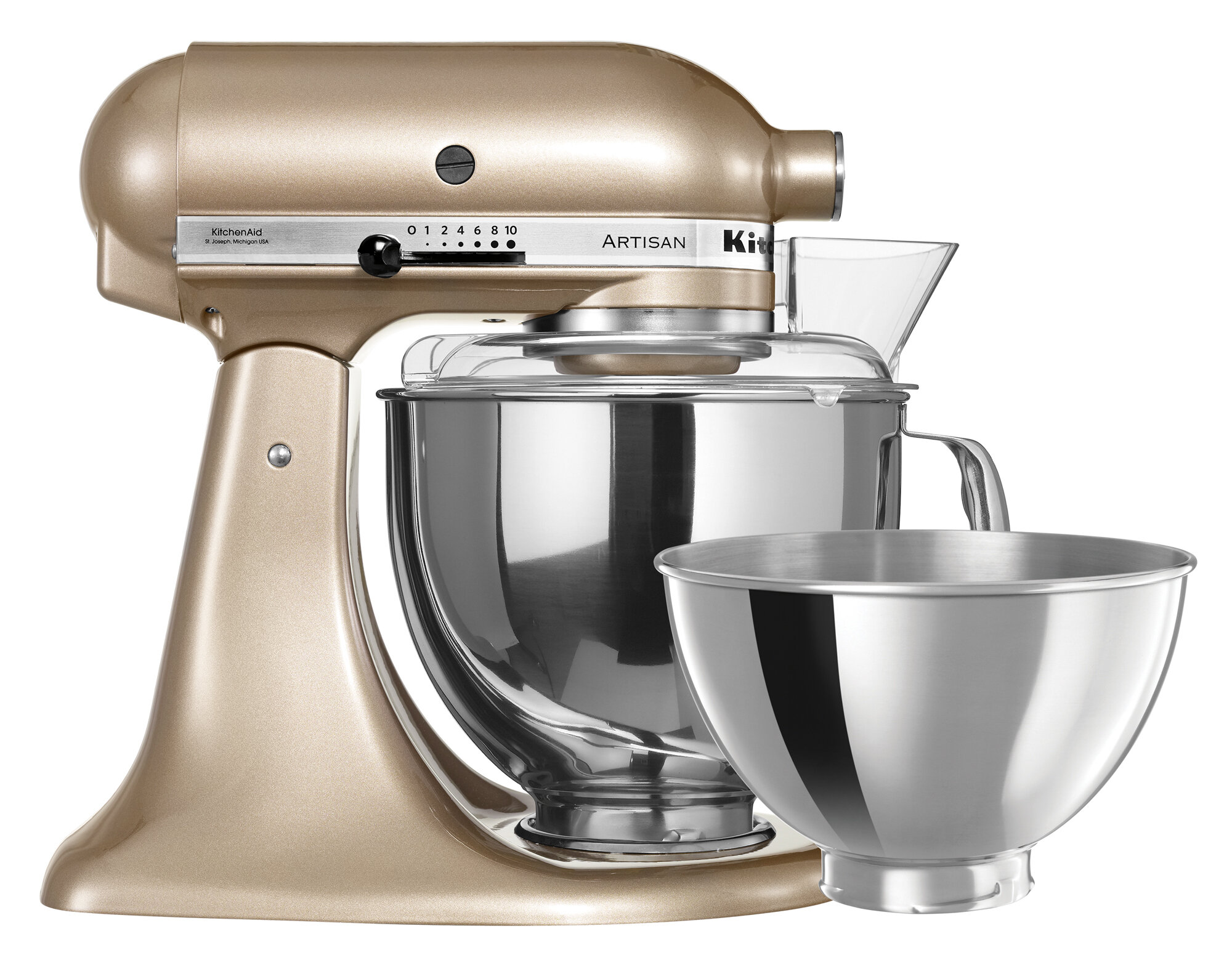 gold kitchen aid