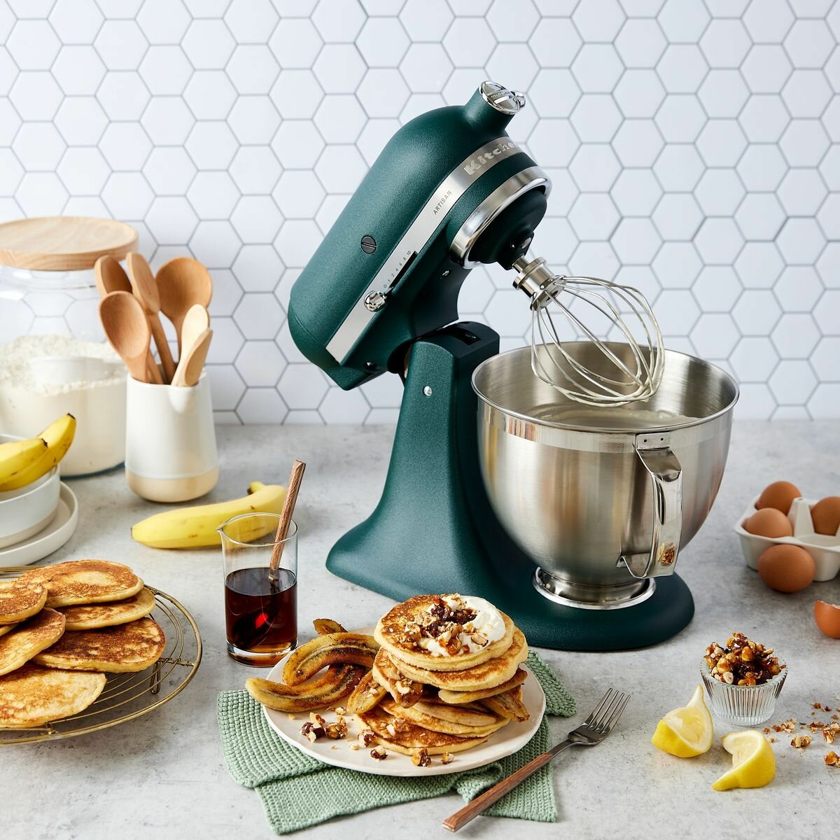 pebbled palm mixer