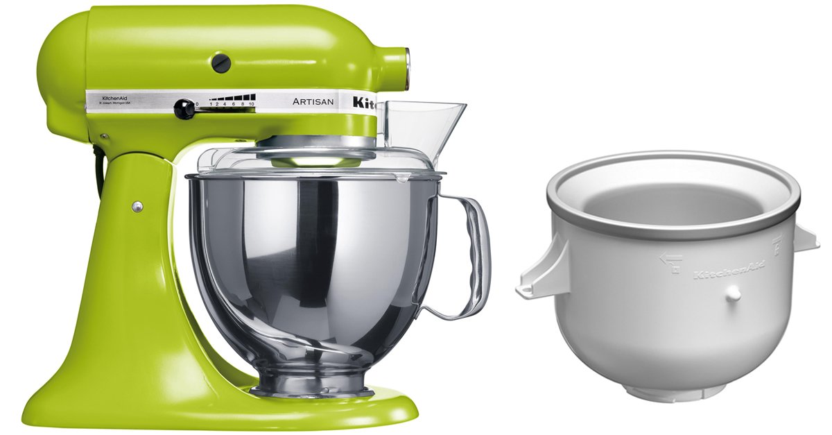 KitchenAid Artisan KSM150 Stand Mixer 91045ICEBWL | Winning