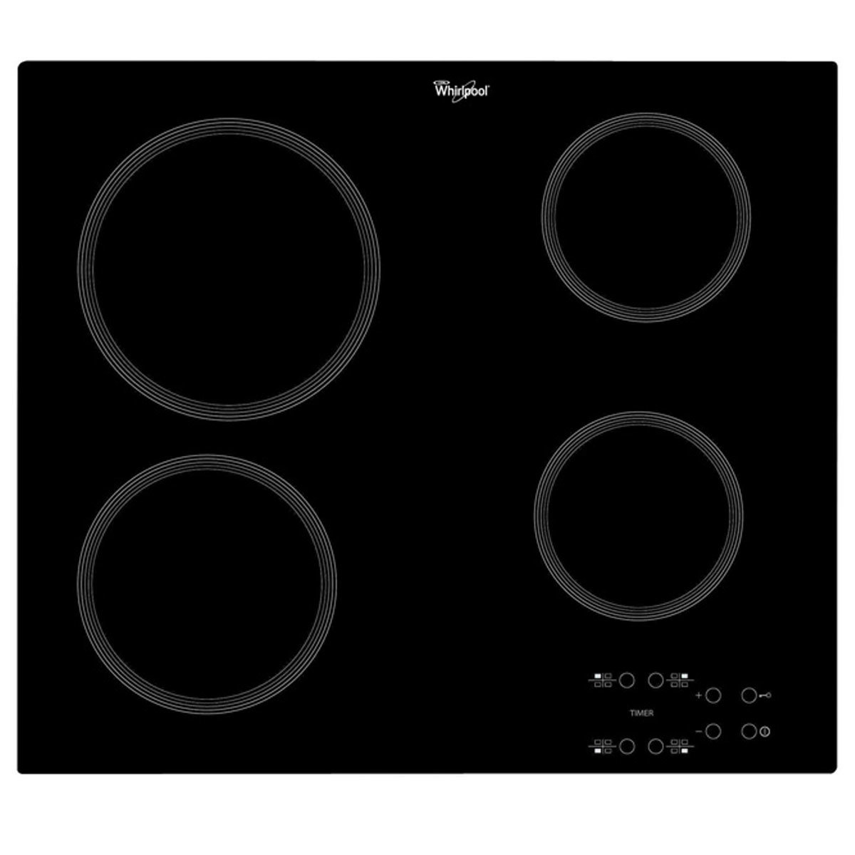 whirlpool electric ceramic cooktop