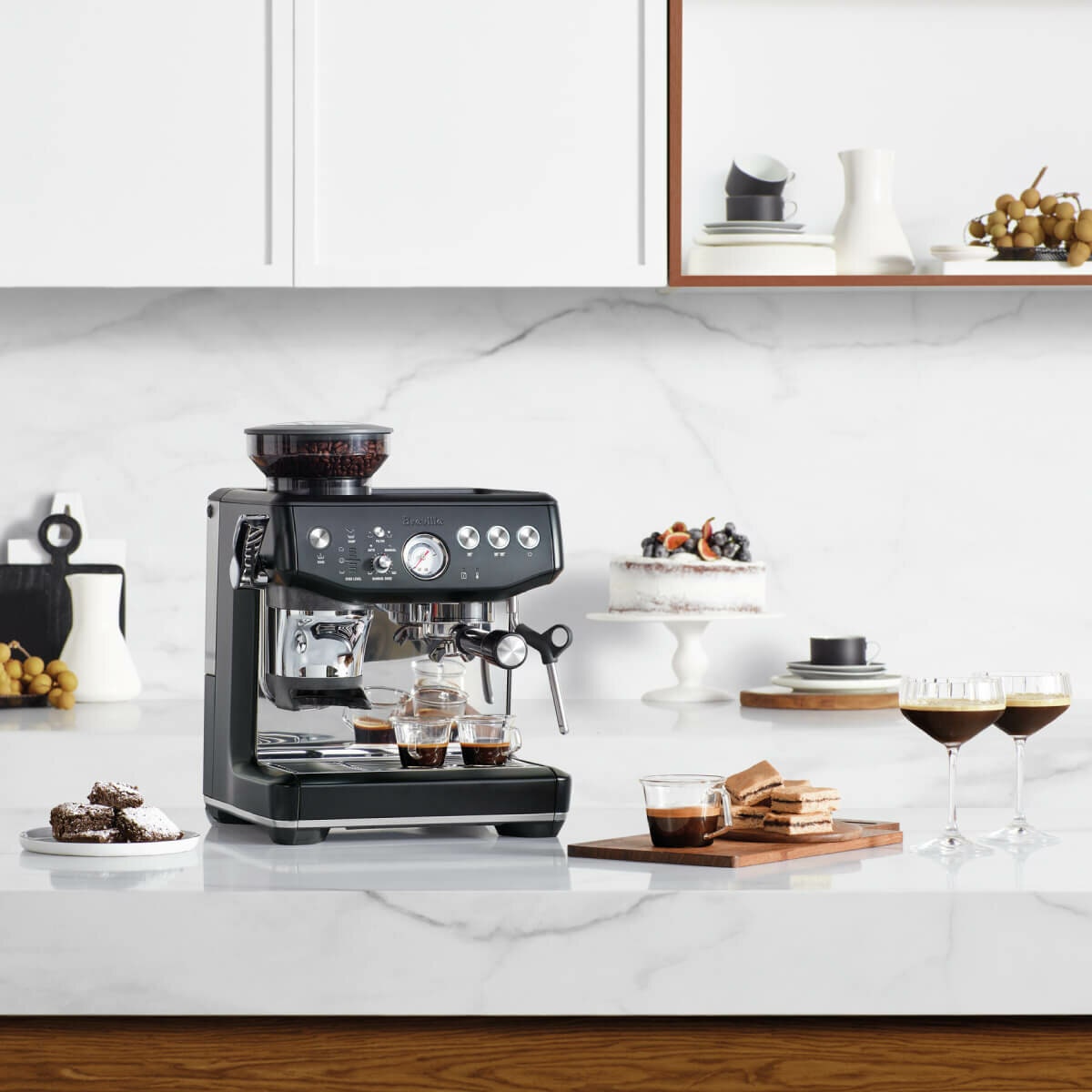 Breville Barista Express Impress Coffee 