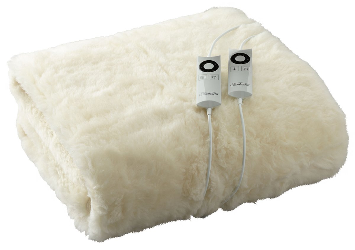 super soft heated blanket