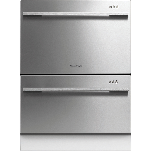 Fisher Paykel 14 Place Setting Double Dishdrawer Dishwasher Black