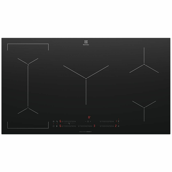 electrolux 5 zone induction hob