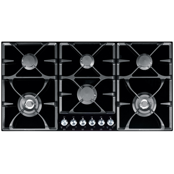 6 burner gas cook top