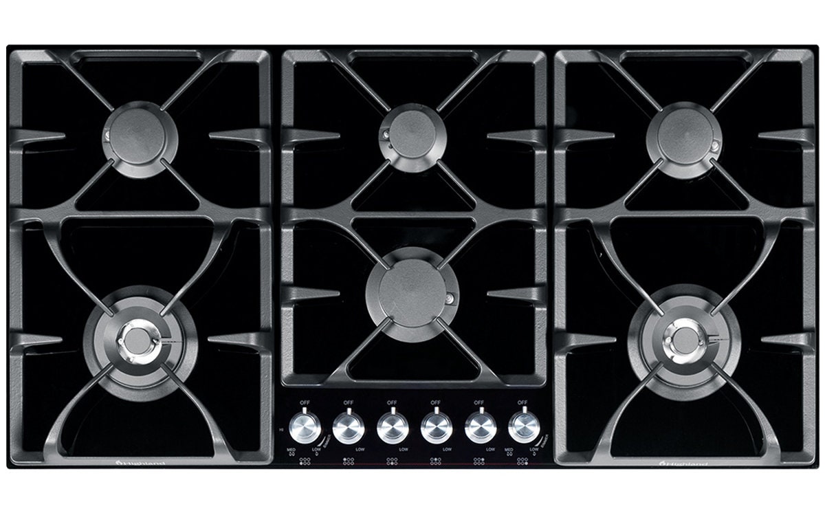 gas 6 burner stove top
