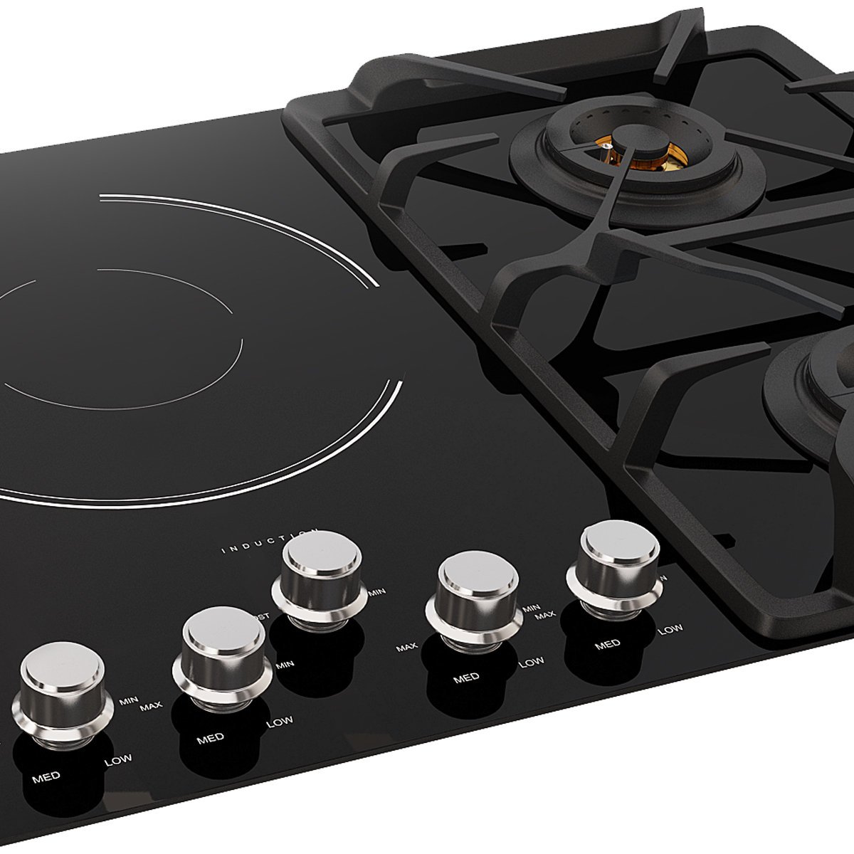 gas induction cooktop